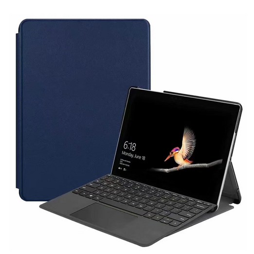 마이크로소프트 서피스고2 소프트 레더 태블릿 케이스, 블랙