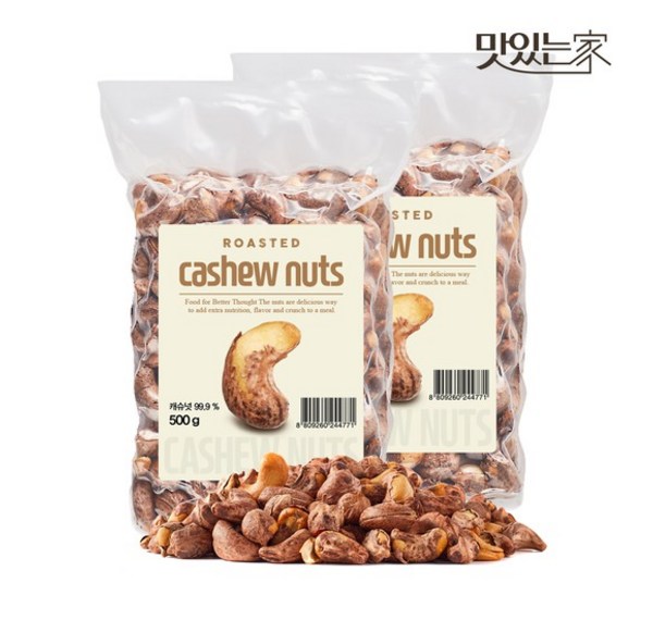 껍질안깐캐슈넛 요약정보 우선 확인: 건강 간식, 최고의 선택은?