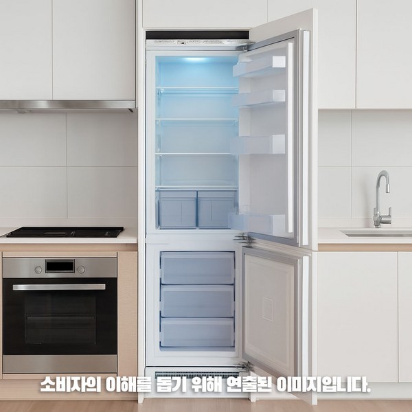 [삼성전자] RL2640YBBEC 일반냉장고 2도어 258L 빌트인 상냉... 개봉기 | 실사용 후기 - 상품 이미지 4