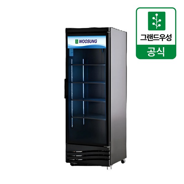 그랜드우성 간냉식 영업용 음료냉장고 WS-470AB 올블랙 이미지 2