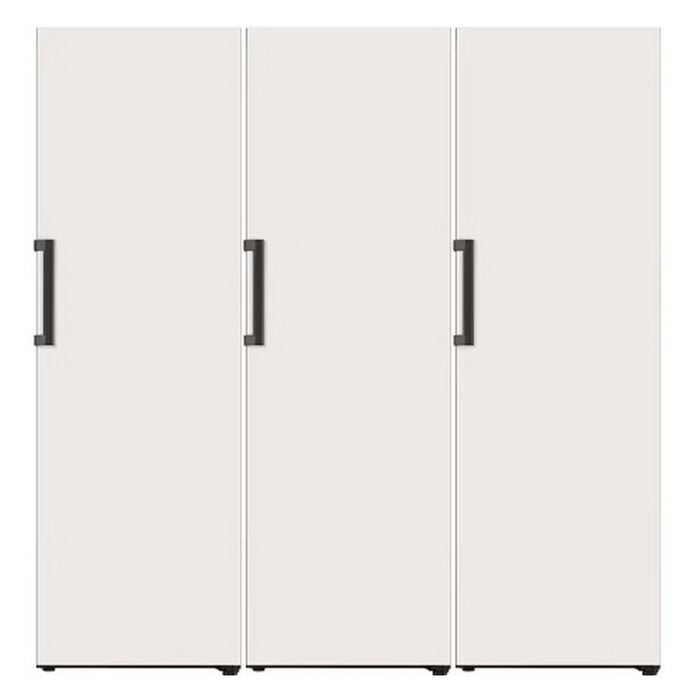 10 환급가전 색상선택형 LG전자 오브제 컬렉션 컨버터블 세트 메탈 좌열림 냉장전용고  냉동전용고  김치냉장고 세트 베이지 방문설치