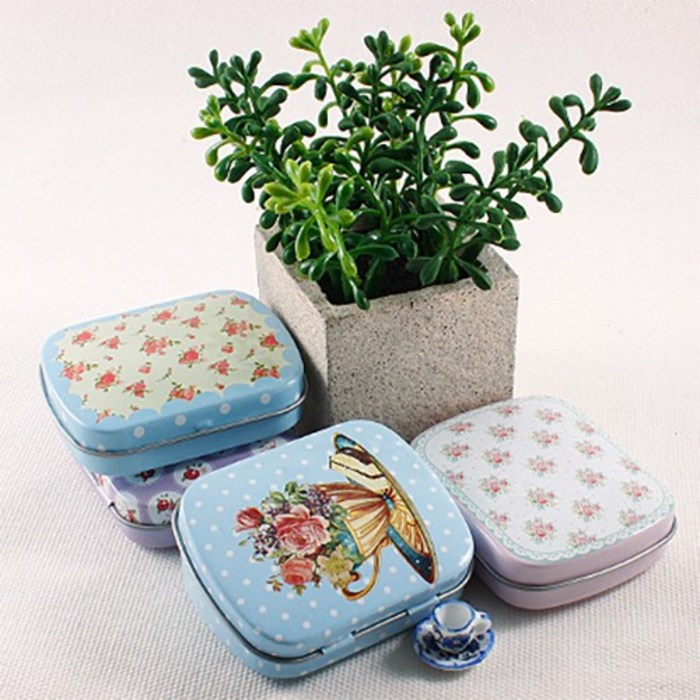 틴케이스 미니플라워 D