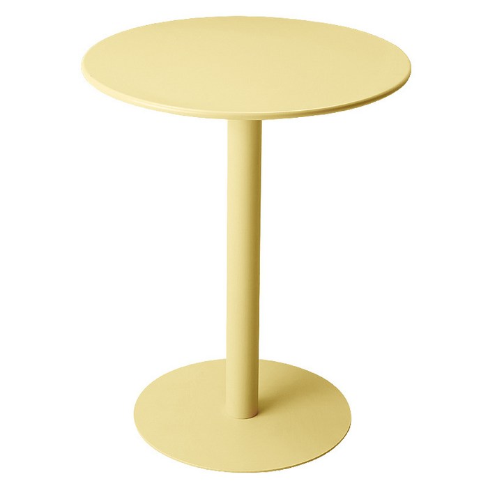 메블르 라운드 철제 테이블 올스틸 테이블 식탁 인테리어 카페 테이블