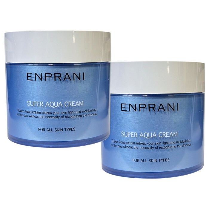 2개엔프라니 수퍼 아쿠아 크림200ml, 0.2L, 2개 2개엔프라니 수퍼 아쿠아 크림200ml, 0.2L, 2개