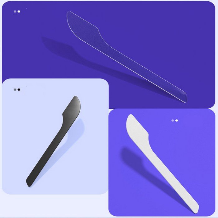 테슬라 모델3Y 도어 핸들 손잡이 스티커 3색 컬러 스크래치 방지 4pcs1set, 1개, 블랙