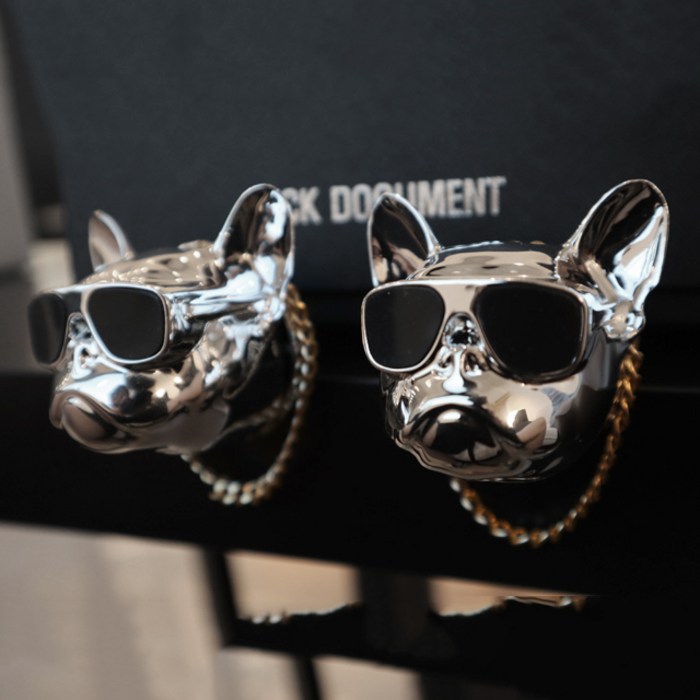 11세트 픽도큐먼트 크롬 차량용 불독방향제 디퓨저 2개, 1세트