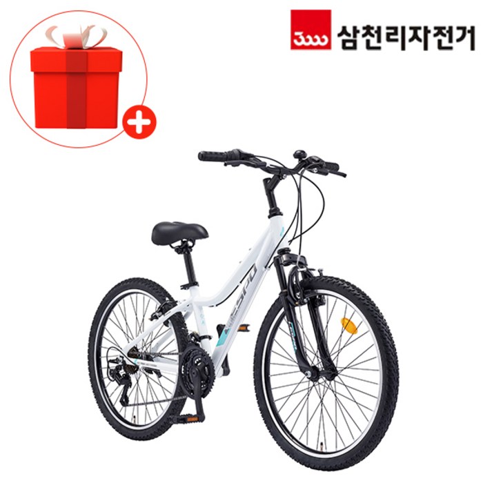 삼천리 2025 완조립 60.96cm24인치 스팅거 SF 21단 초등학생 주니어 알루미늄 컴포트 MTB 자전거