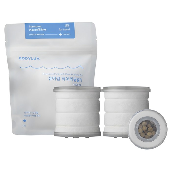 퓨어썸 여행용 퓨어리필필터 2p