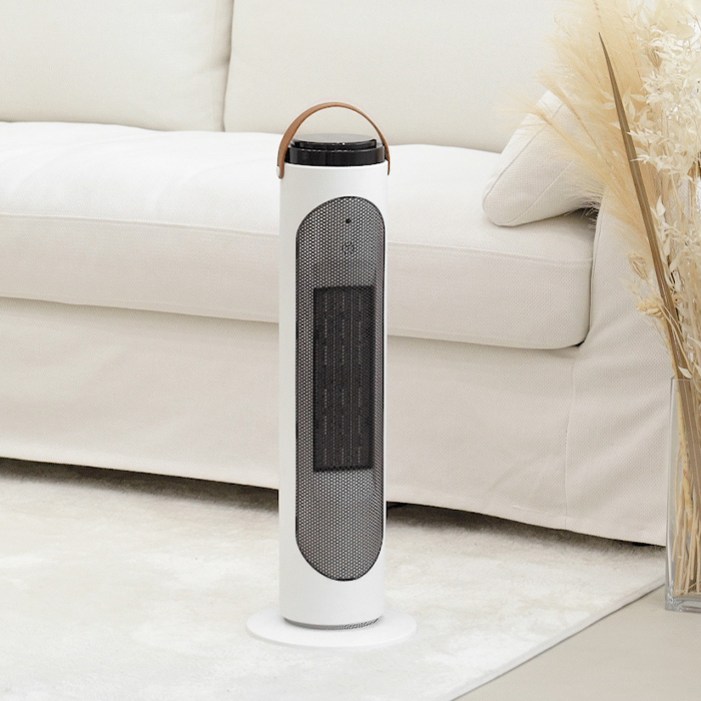 클래파 자동회전 절전형 PTC 타워 온풍기