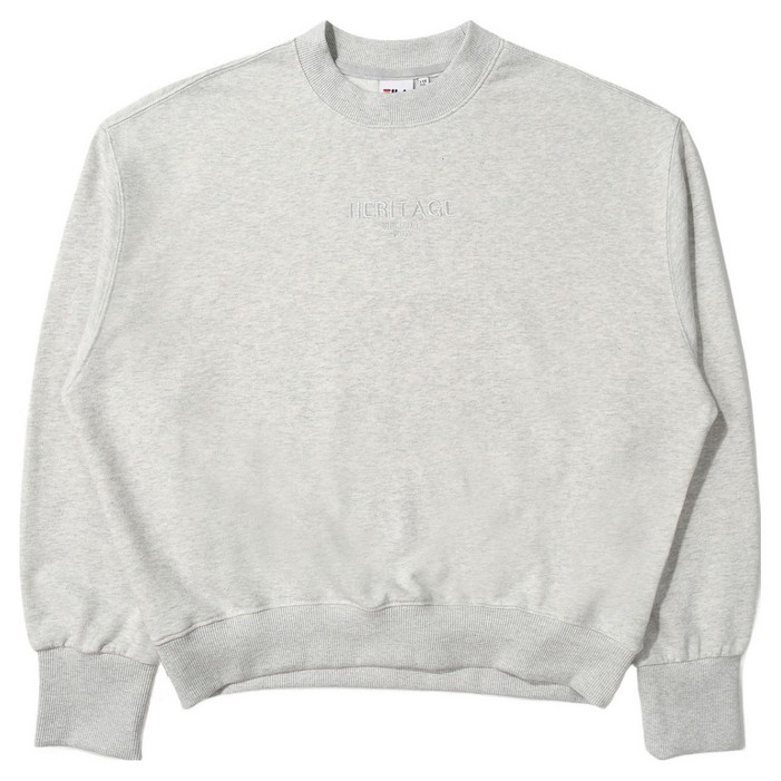 휠라 여성용 로고 스웨트셔츠 FS2POE1152F