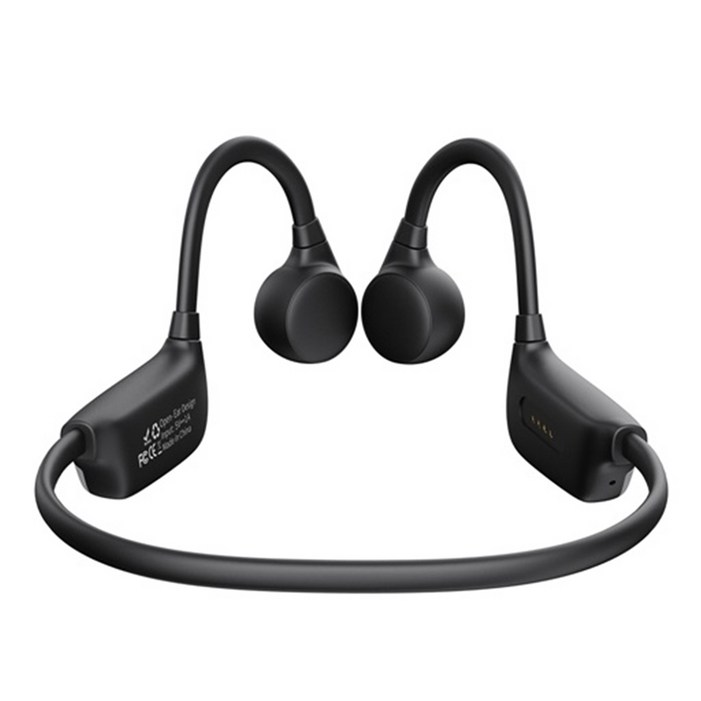 DOXX 골전도 블루투스 헤드셋 V5.3, DXB2, 블랙