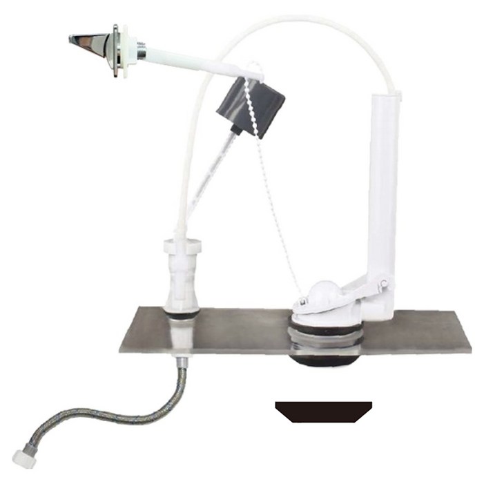 와토스 측면내림 무소음 역류방지 투피스 양변기 부속 WTG269