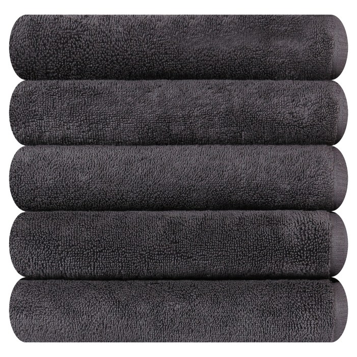 송월타월 뉴 데일리 소프트볼륨 40 수건 200g 코마사, 그레이, 5개