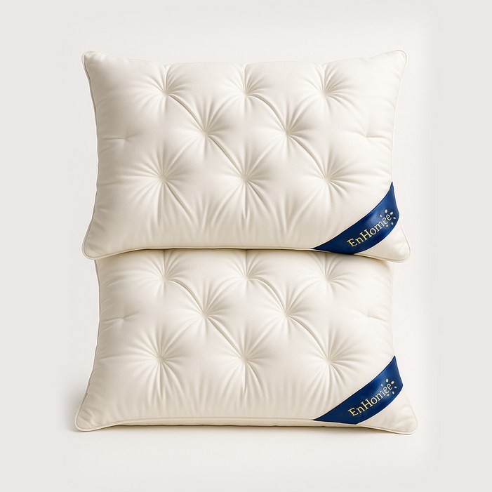 DALJAM 슬립피안 호텔 베개, 화이트, 2개