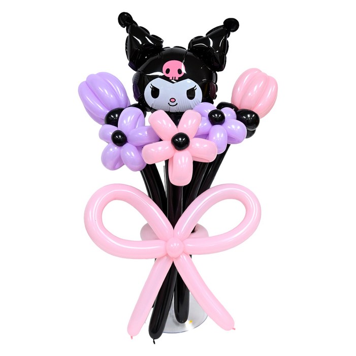 파티클럽 캐릭터 풍선 꽃다발 DIY 세트 쿠로미