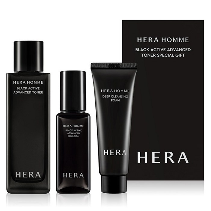 헤라 옴므 블랙 토너 스페셜 기프트 3종 세트