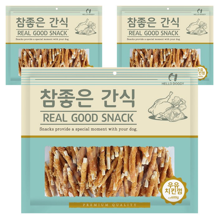 헬로도기 참좋은간식 강아지 건조간식