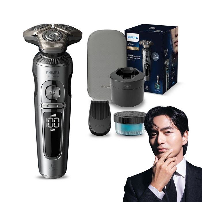 필립스 SkinIQ 9000 프레스티지 시리즈 전기면도기