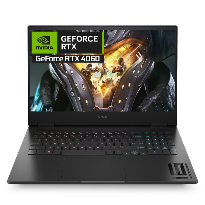 HP 2024 오멘 16 코어i5 인텔 14세대 지포스 RTX 4060, Shadow Black, 512GB, 16GB, WIN11 Home, 16wf1183TX