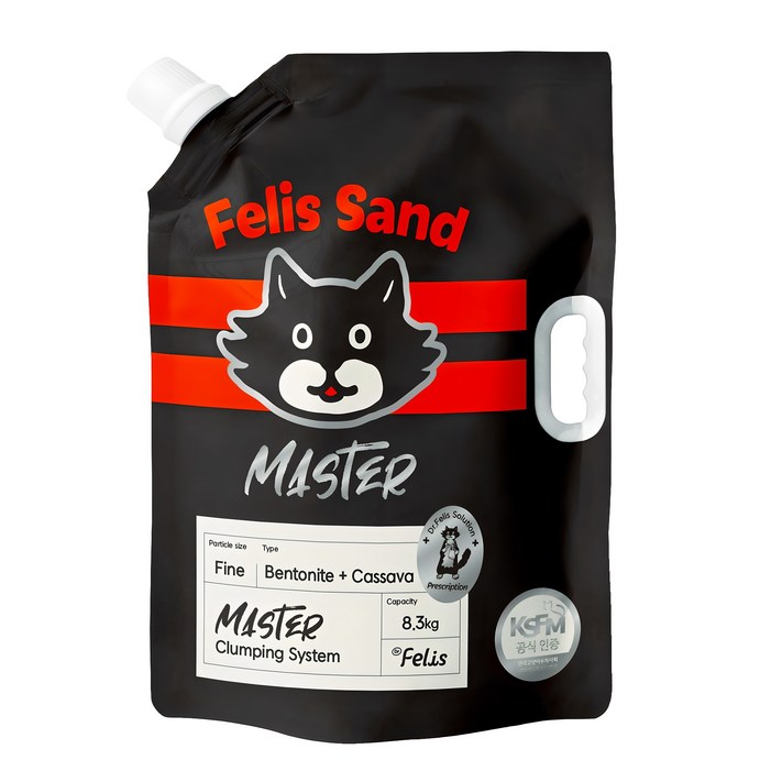 닥터펠리스 응고형 마스터 고양이 모래