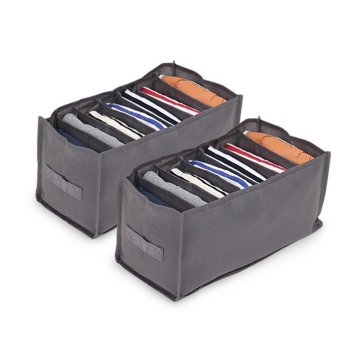 올리빙 쏙쏙 칸칸이 의류정리함 중형