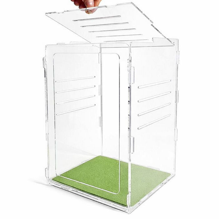 아크릴 사육장 도마뱀 케이지 20x20x30