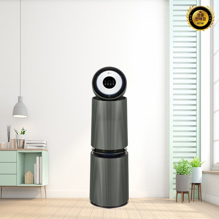 LG전자 퓨리케어 오브제컬렉션 AI+ 360 ̊ 공기청정기 M 필터 AS355NGNA 114㎡ 방문설치