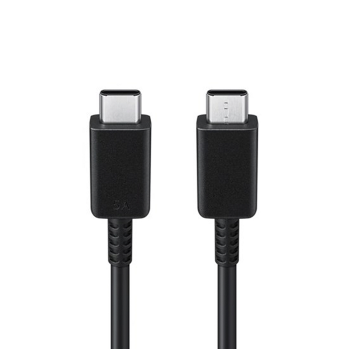 삼성전용 C타입 45W 초고속 충전 C to C 노트북 충전 케이블 1.8M EPDX510 블랙