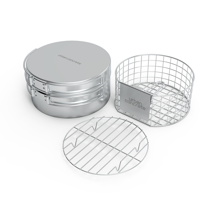 어반콘크리트 캠핑 반합, 코펠 튀김기 1구 2구 3구, 코펠 튀김기 3구