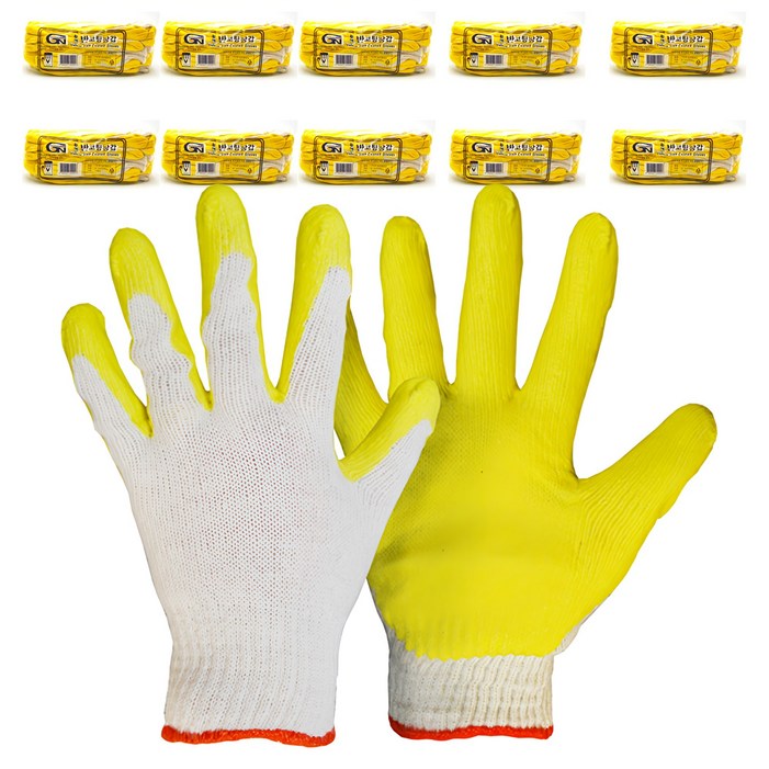 가드맨 반코팅장갑 양손착용 세트