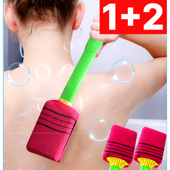 데이레오 국산 양면 등 때밀이봉 리필증정, 그린, 1개, 1개입