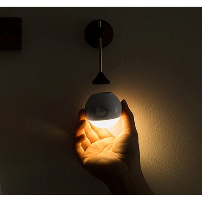샤오미 유핀 벽부착형 인테리어 충전식 센서등 써니 무드등