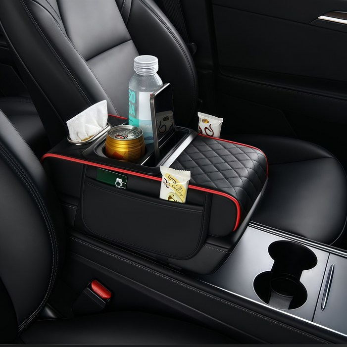 리쿨샵 차량용 콘솔박스 컵홀더 수납함