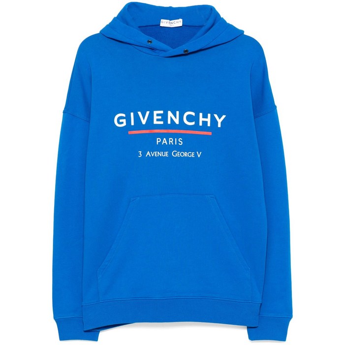 지방시 로고 프린트 후디