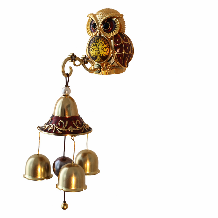 비욘드아트 부엉이 문종 현관문 풍경종 집들이 선물용