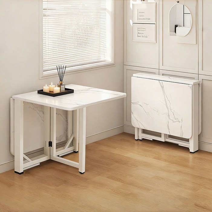 확장형 접이식 다용도 식탁 46인용 가정용 테이블