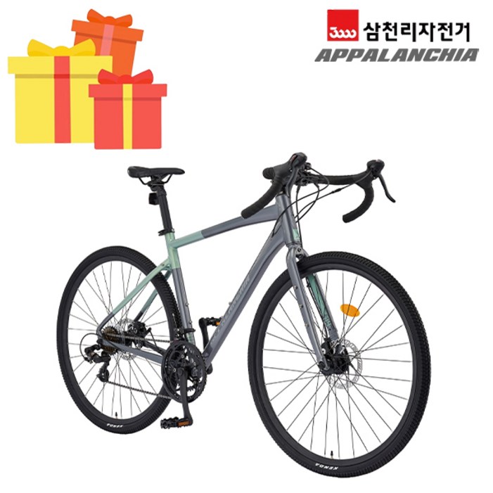 삼천리 완조립 2024 아팔란치아 700C G14 14단 청소년 성인 입문용 알루미늄 그래블 로드 사이클 자전거, 24년형다크실버라이트카키 삼천리 완조립 2024 아팔란치아 700C G14 14단 청소년 성인 입문용 알루미늄 그래블 로드 사이클 자전거, 24년형다크실버라이트카키