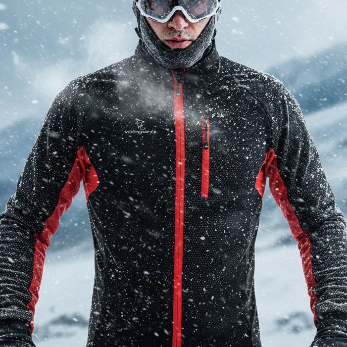 볼레가브 방풍 방한 기모 자전거 져지 vg_30