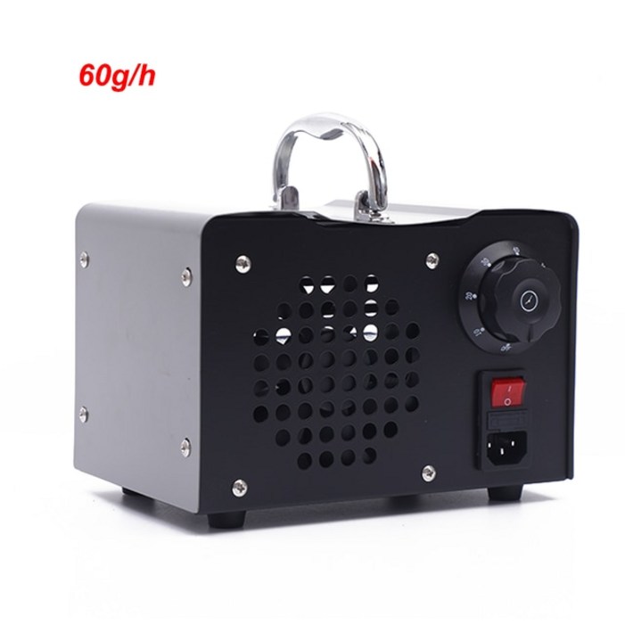 60g 오존 발생기 110V/220V EU 미국 플러그 공기 청정기 살균기 홈 클리너 치료 제거 포름 알데히도,