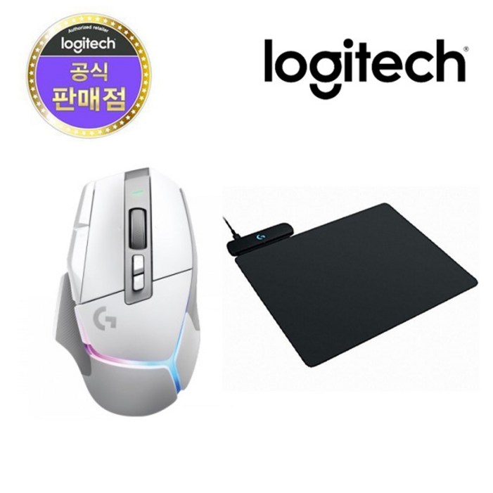 로지텍코리아 G502 X PLUS 무선 게이밍 마우스  로지텍 파워플레이 POWERPLAY, G502 X PLUS 화이트  파워플레이