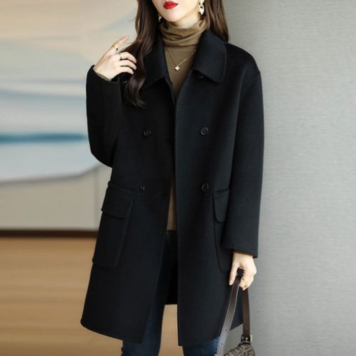 뉴욕멋쟁이 디아 하프카라 여성 코트 5588사이즈까지