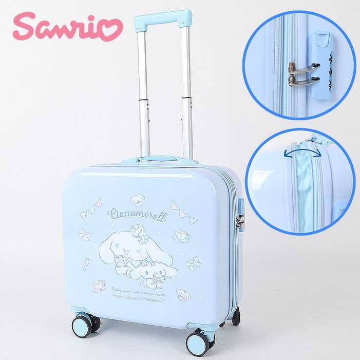 시나모롤 중형 캐리어 산리오 밀크와함께 블루 18인치