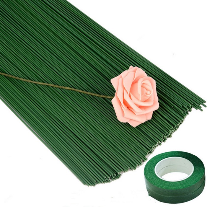 40cm 꽃철사 테이프2개 포함 꽃공예 꽃만들기