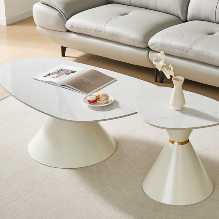 색상선택가능 에포크 오브제 세라믹 소파테이블 세트 방문설치