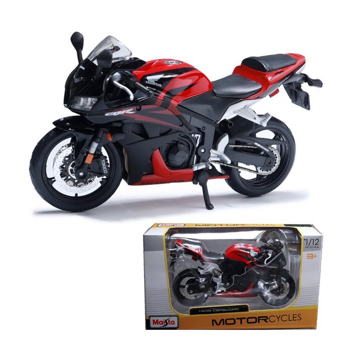마이스토 112 혼다 CBR 600RR 레드 모형오토바이 다이캐스트 바이크 장난감