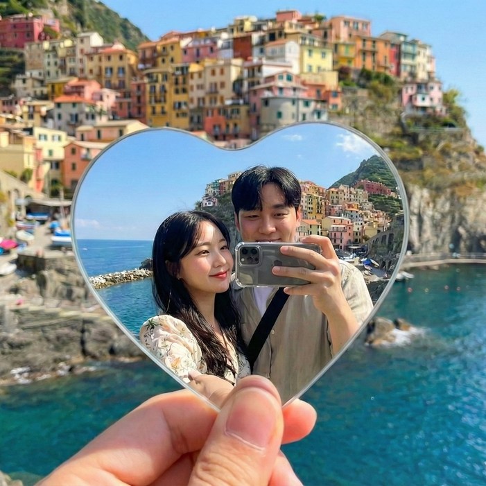 NR 여행용 셀카 볼록거울