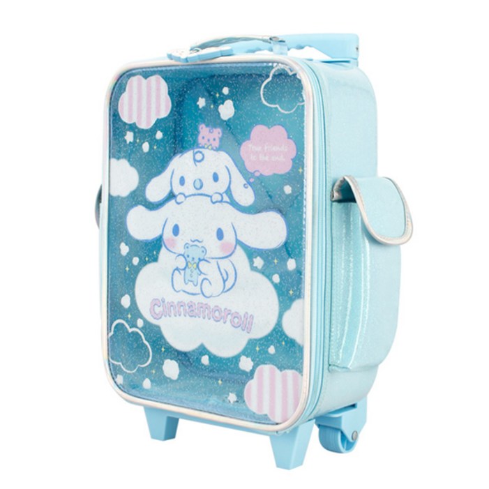 시나모롤 글로시 투명 캐리어 아동 캐리어