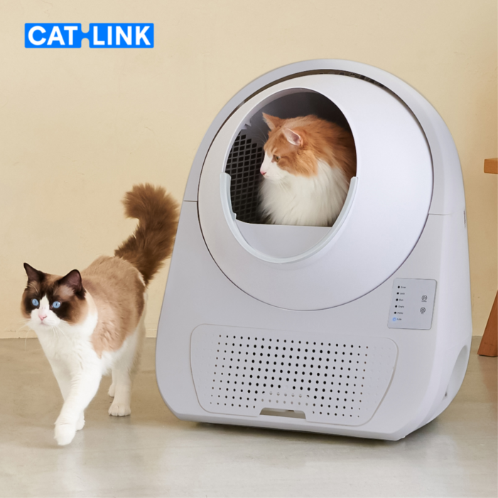 [공식] 캣링크 자동화장실 영 + 보조스텝 무료 증정 CATLINK SCOOPER YOUNG