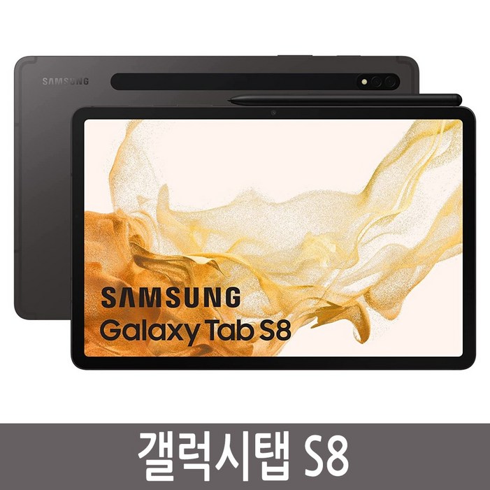 삼성전자 갤럭시탭 S8 SMX700, 갤럭시탭S8, 256GB, WiFi 삼성전자 갤럭시탭 S8 SMX700, 갤럭시탭S8, 256GB, WiFi