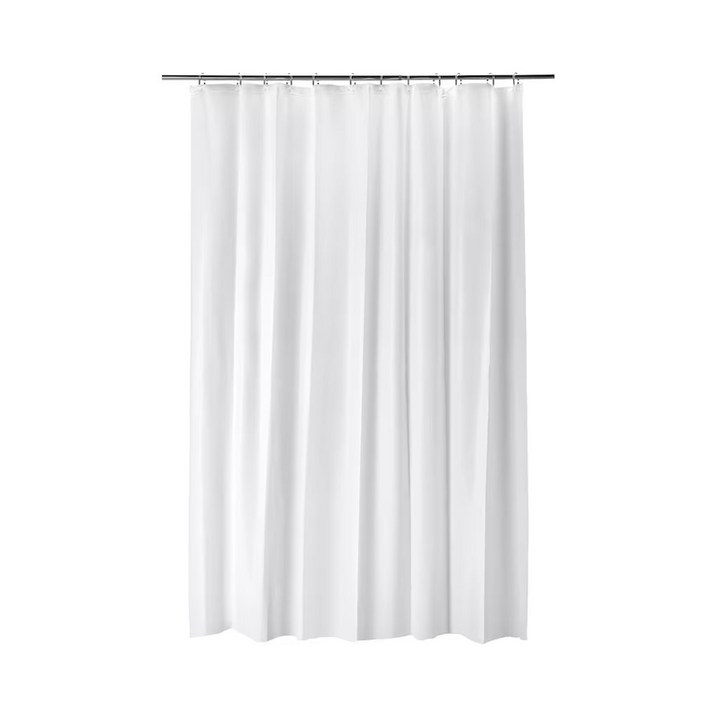 당일출고무료배송 이케아 BJARSEN 샤워커튼 링봉 미포함